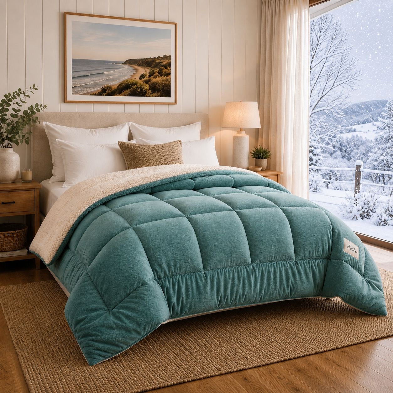 Premium Warm Sherpa Doona- 50% OFF TODAY ONLY