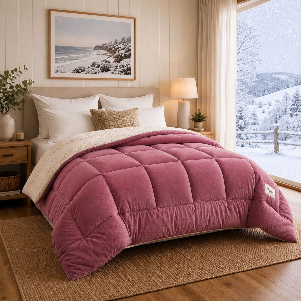Premium Warm Sherpa Doona- 50% OFF TODAY ONLY