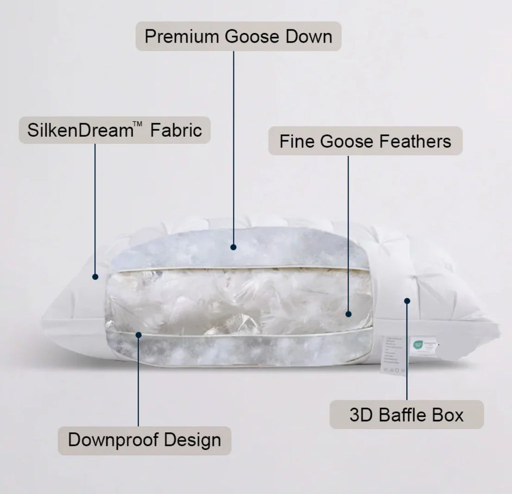 Luxury Goose Down Pillow (Buy 1 Get 1 Free) - Today Only