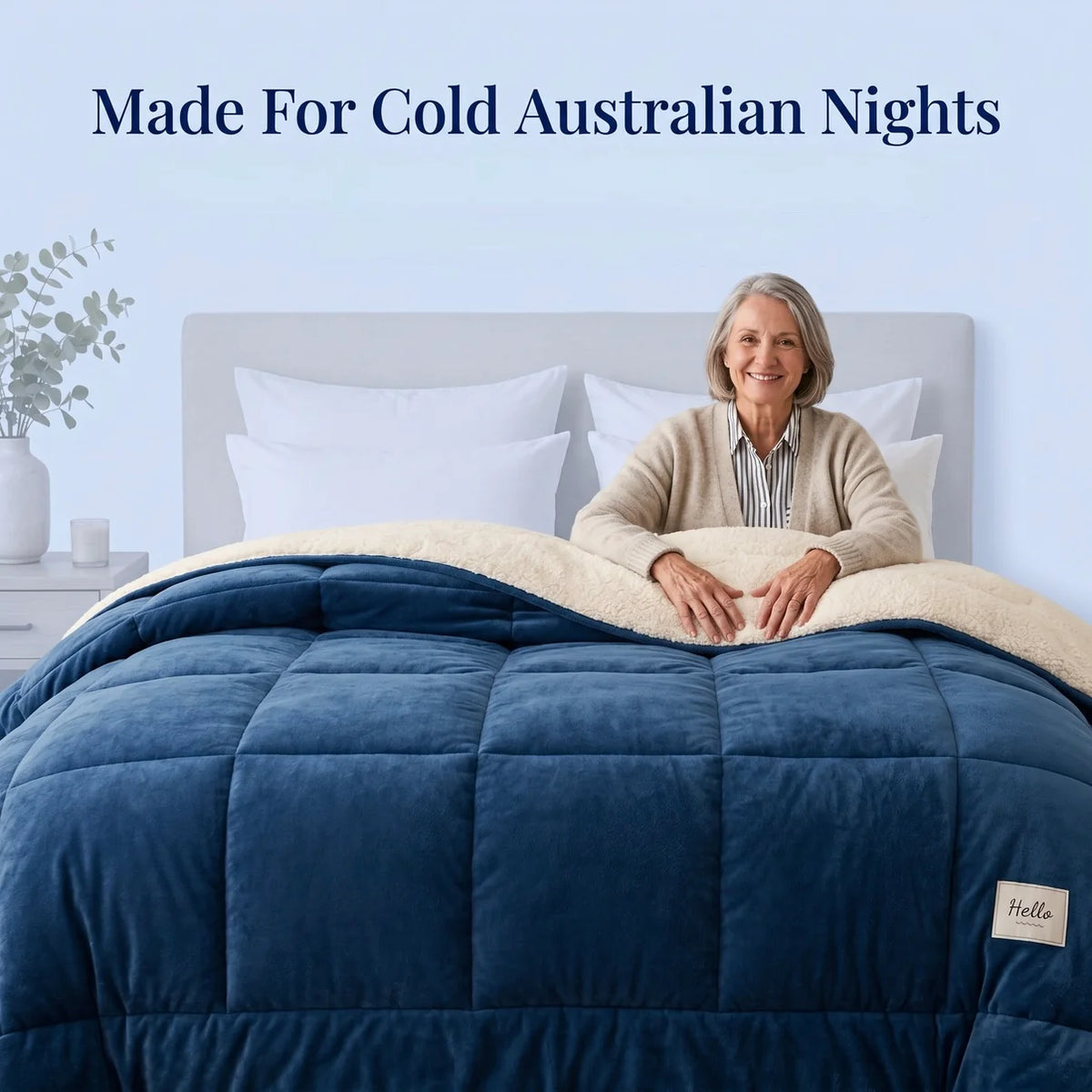 Premium Warm Sherpa Doona- 50% OFF TODAY ONLY