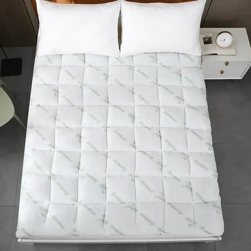 10cm Ultra Thick Bamboo Mattress Topper