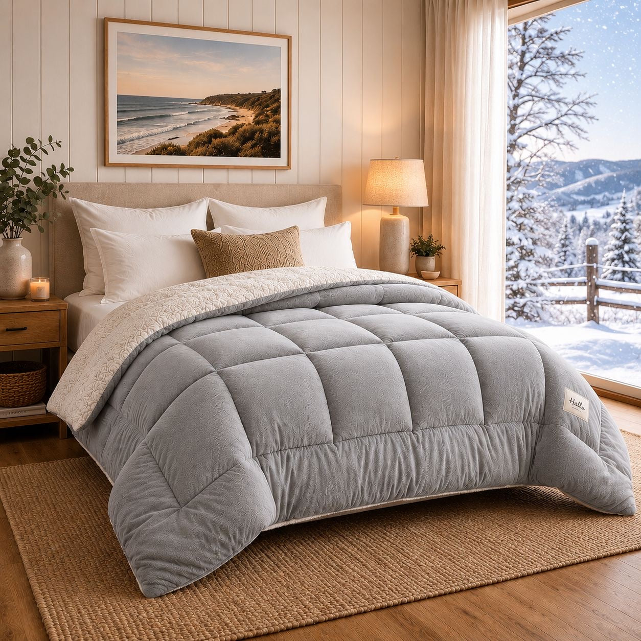 Premium Warm Sherpa Doona- 50% OFF TODAY ONLY