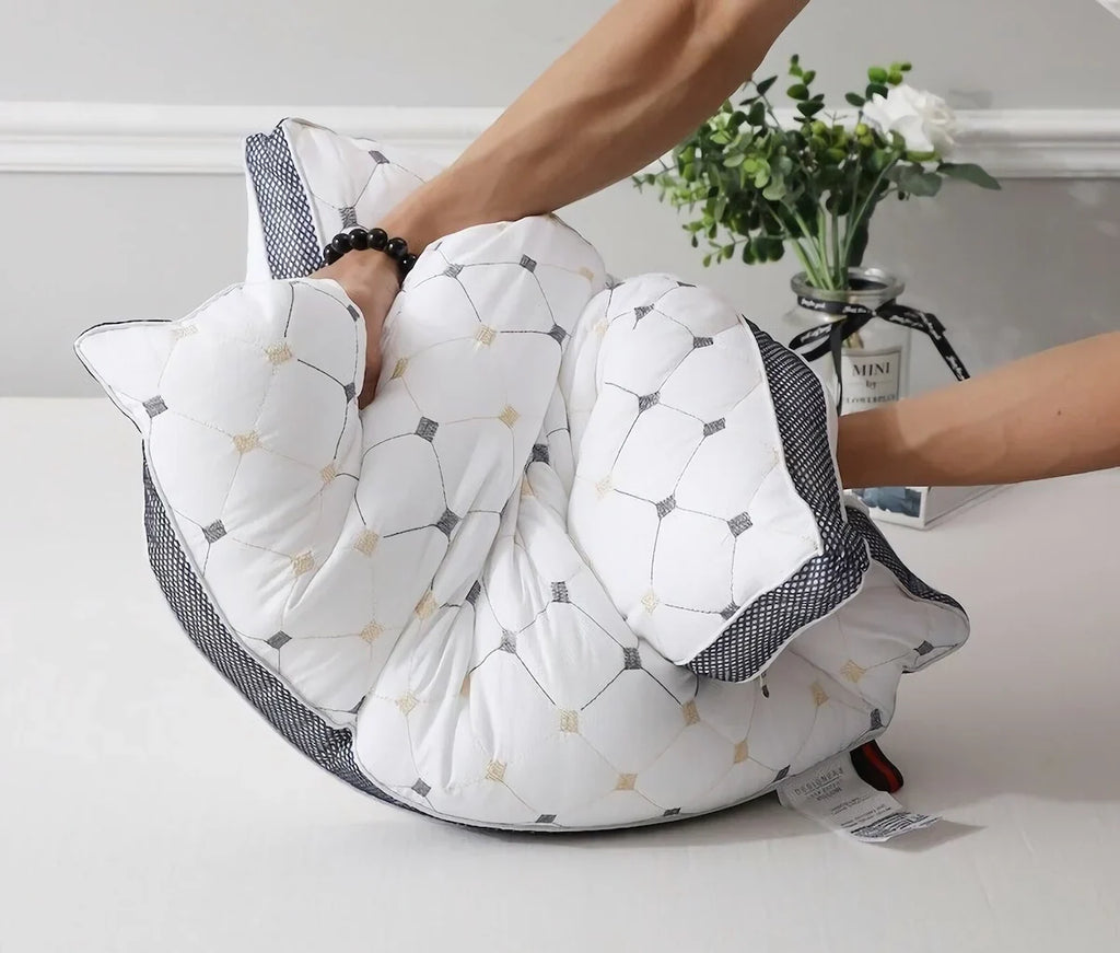 Luxury Hotel-Grade Standard Haven Pillows (Twin Pack)