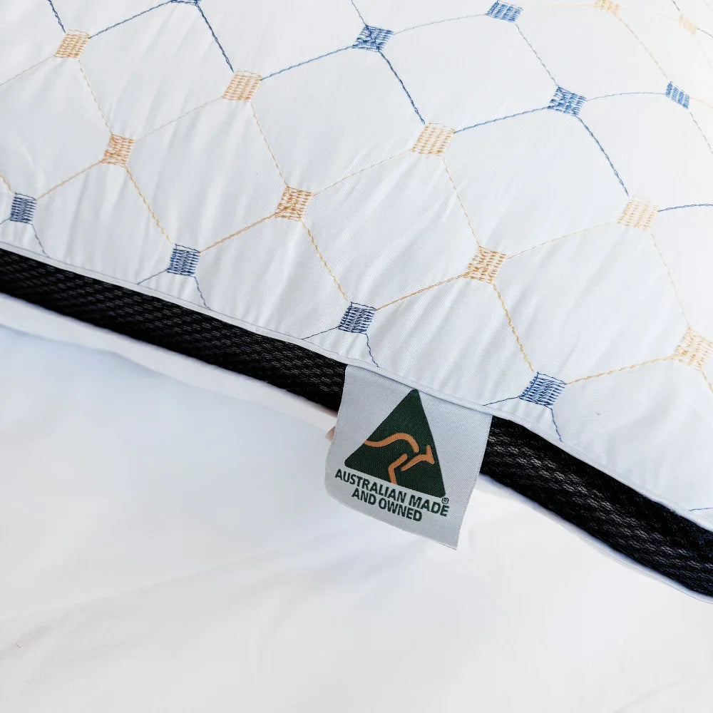 Luxury Hotel-Grade Standard Haven Pillows (Twin Pack)