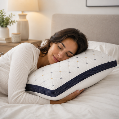 Luxury Hotel-Grade Standard Haven Pillows (Twin Pack)