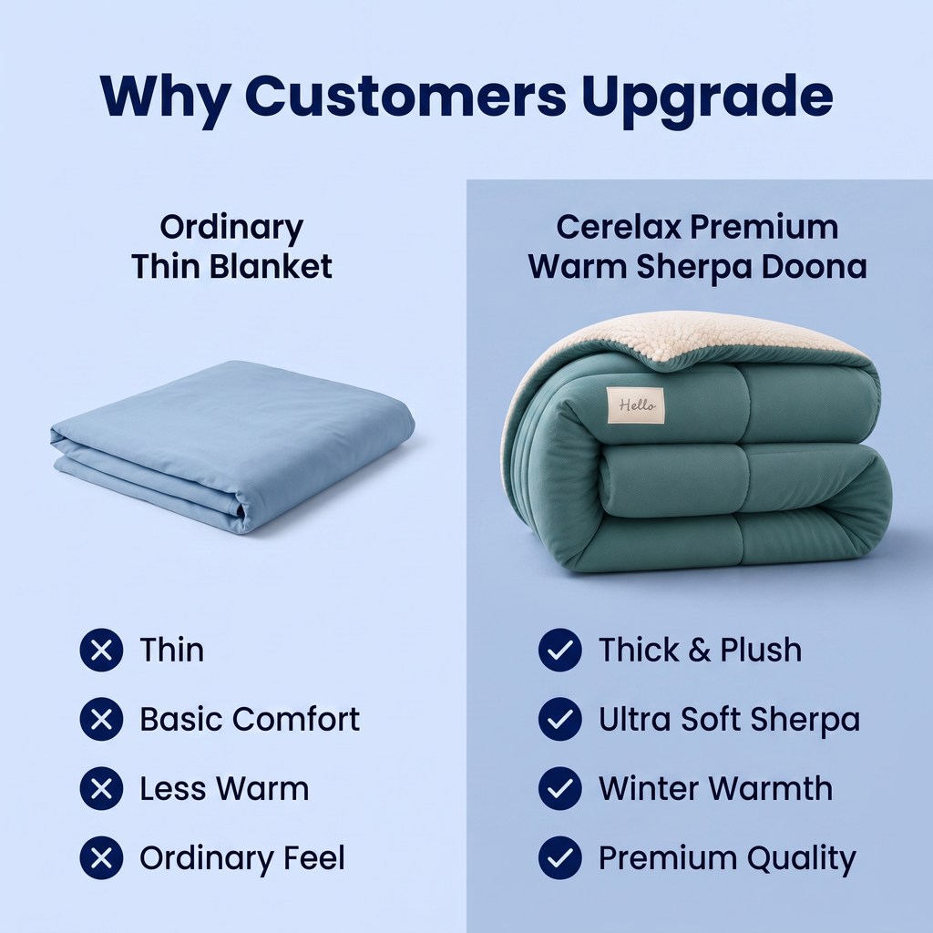 Premium Warm Sherpa Doona- 50% OFF TODAY ONLY