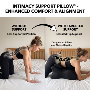 Intimacy Support Pillow - Made for Comfort & Connection