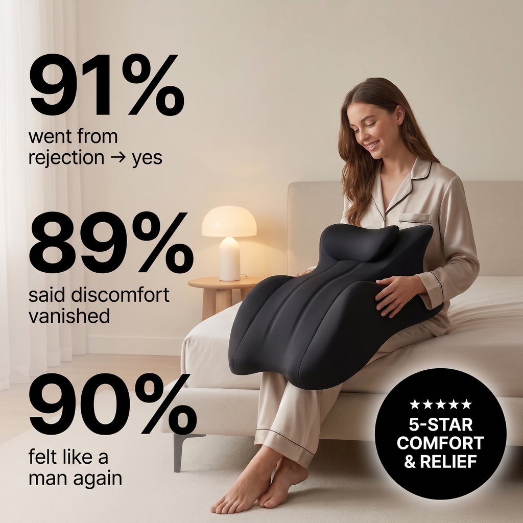 Intimacy Support Pillow - Made for Comfort & Connection