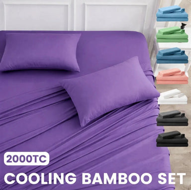 Premium Cooling Bamboo Sheet Set
