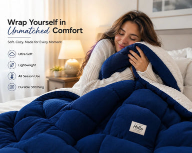 Premium Warm Sherpa Doona- 50% OFF TODAY ONLY